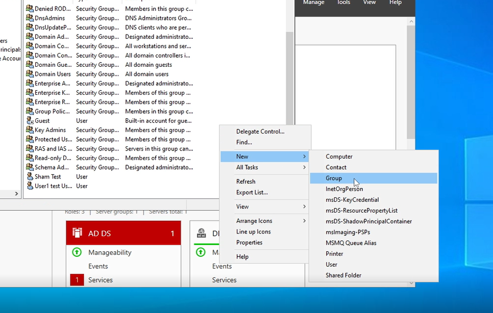 From Lab to Cloud - Decrypting the code: Active Directory users, groups and OUs