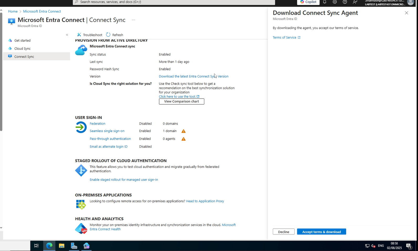 From Lab to Cloud - Microsoft Entra Connect explained: Syncing On-Premises AD to the Cloud